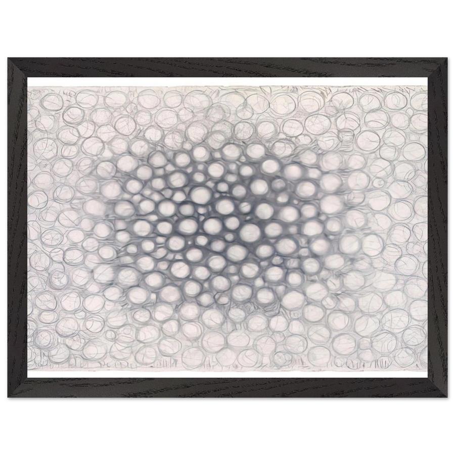 Light Gathers to the Question of No - 1979 by Richard Pousette-Dart — Framed art print at Zephyeer