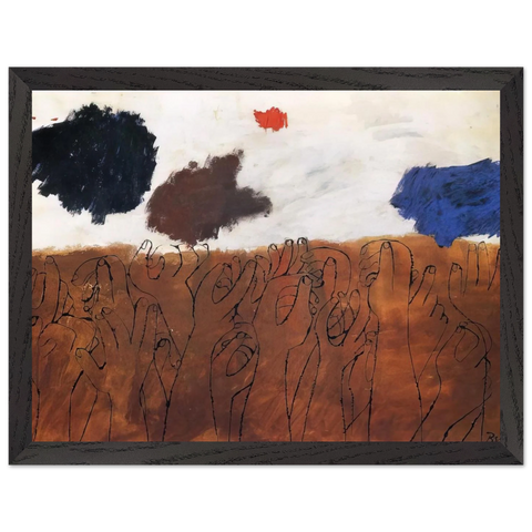 NOT DETECTED 29 by Ben Shahn — Framed art print at Zephyeer
