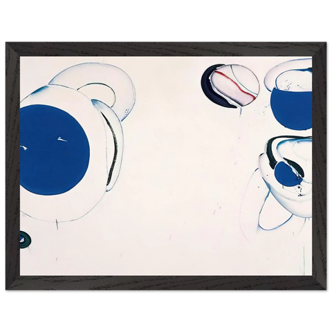 Blue Balls VIII by Sam Francis — Framed art print at Zephyeer