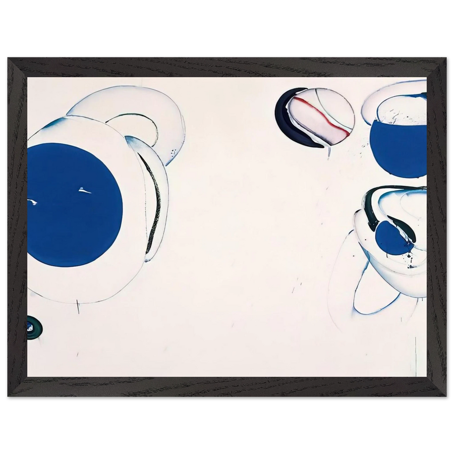 Blue Balls VIII by Sam Francis — Framed art print at Zephyeer