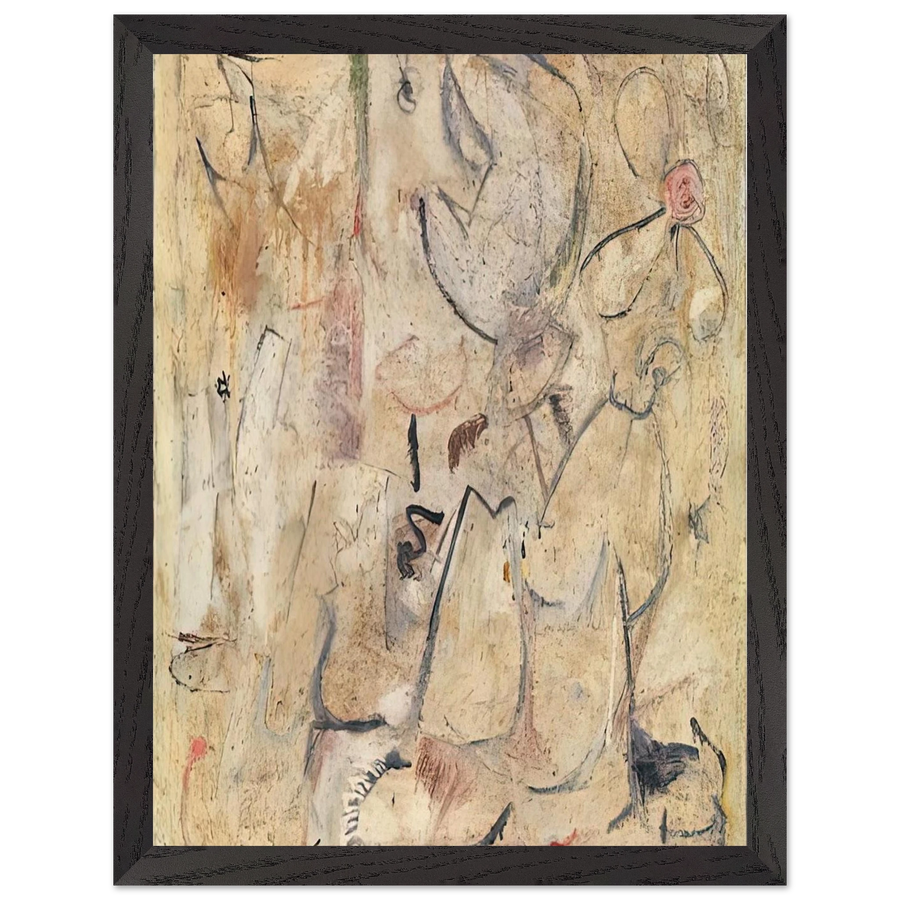 Beach, 1950- by Helen Frankenthaler — Framed art print at Zephyeer