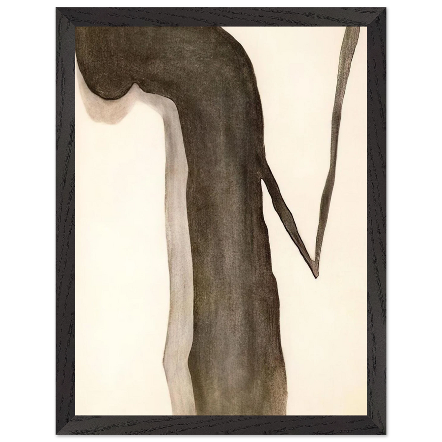 Drawing V by Georgia O'Keeffe — Framed art print at Zephyeer