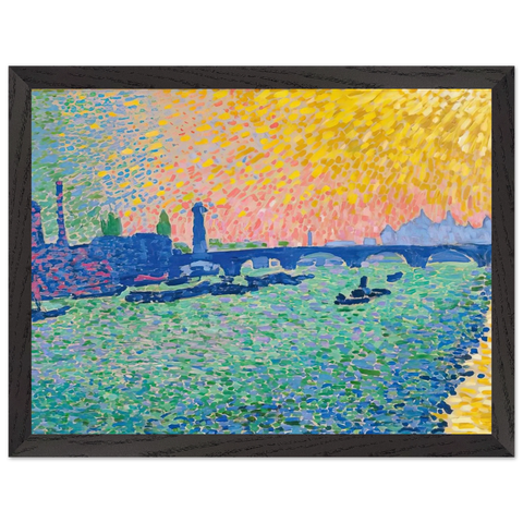 WATERLOO BRIDGE 1906 by Andre Derain — Framed art print at Zephyeer