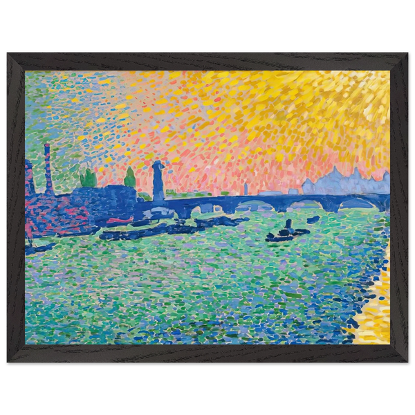 WATERLOO BRIDGE 1906 by Andre Derain — Framed art print at Zephyeer