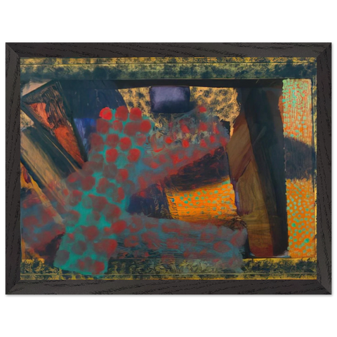 Dinner at Smith Square - 1979 by Howard Hodgkin — Framed art print at Zephyeer