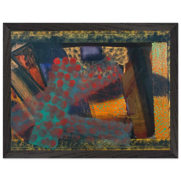 Dinner at Smith Square - 1979 by Howard Hodgkin — Framed art print at Zephyeer