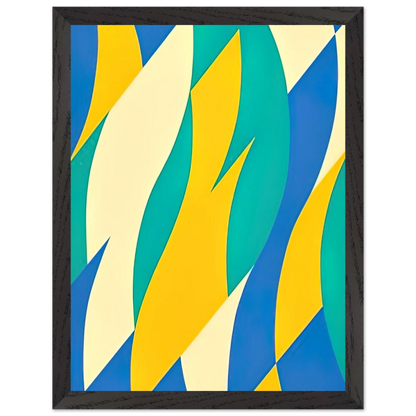 FOLD 2004 by Bridget Riley — Framed art print at Zephyeer