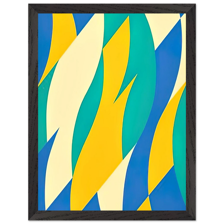 FOLD 2004 by Bridget Riley — Framed art print at Zephyeer