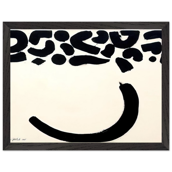 Dawn - 1965 by Adolph Gottlieb — Framed art print at Zephyeer