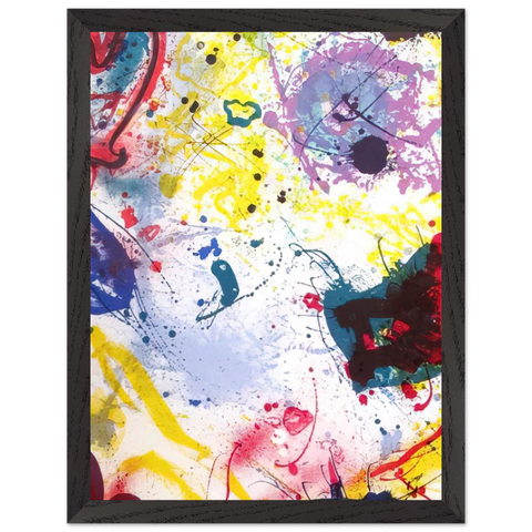 Untitled  SF-345 by Sam Francis — Framed art print at Zephyeer