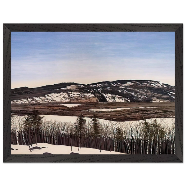 Hope to Megunticook - 1992 by Neil Welliver — Framed art print at Zephyeer