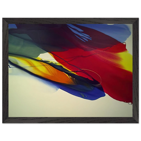 Phenomena Point Swing and Flank - 1964 by Paul Jenkins — Framed art print at Zephyeer