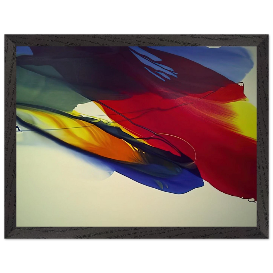 Phenomena Point Swing and Flank - 1964 by Paul Jenkins — Framed art print at Zephyeer