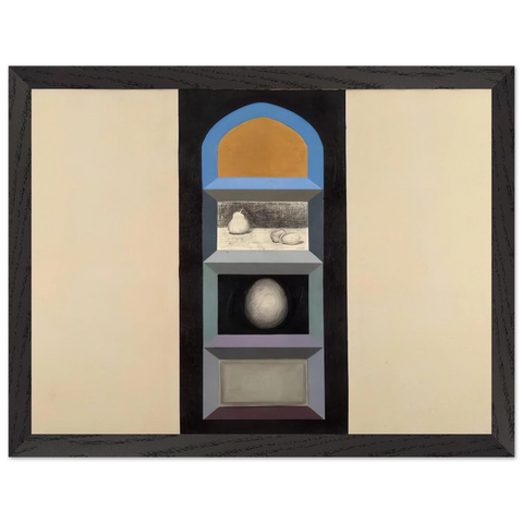 Shrine for R.K. II, 1963 - Feminist Art by Miriam Schapiro — Framed art print at Zephyeer