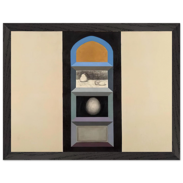 Shrine for R.K. II, 1963 - Feminist Art by Miriam Schapiro — Framed art print at Zephyeer