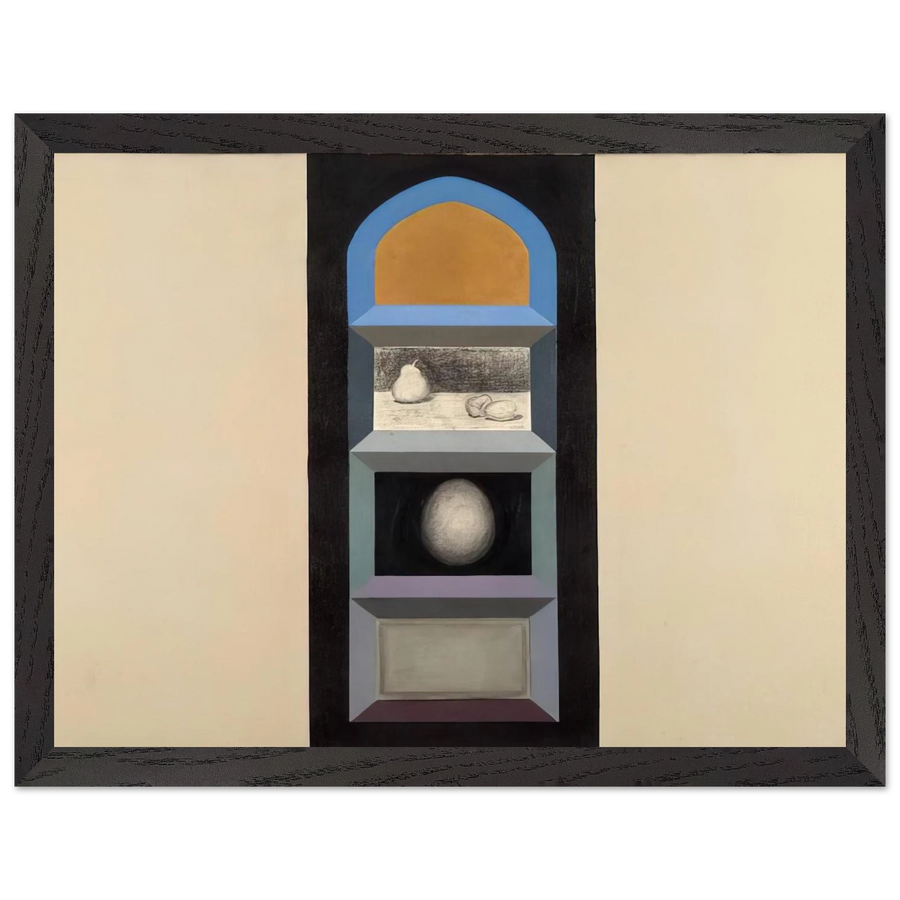 Shrine for R.K. II, 1963 - Feminist Art by Miriam Schapiro — Framed art print at Zephyeer