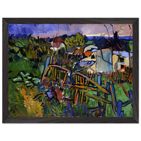 LANDSCAPE 1906 by Andre Derain — Framed art print at Zephyeer