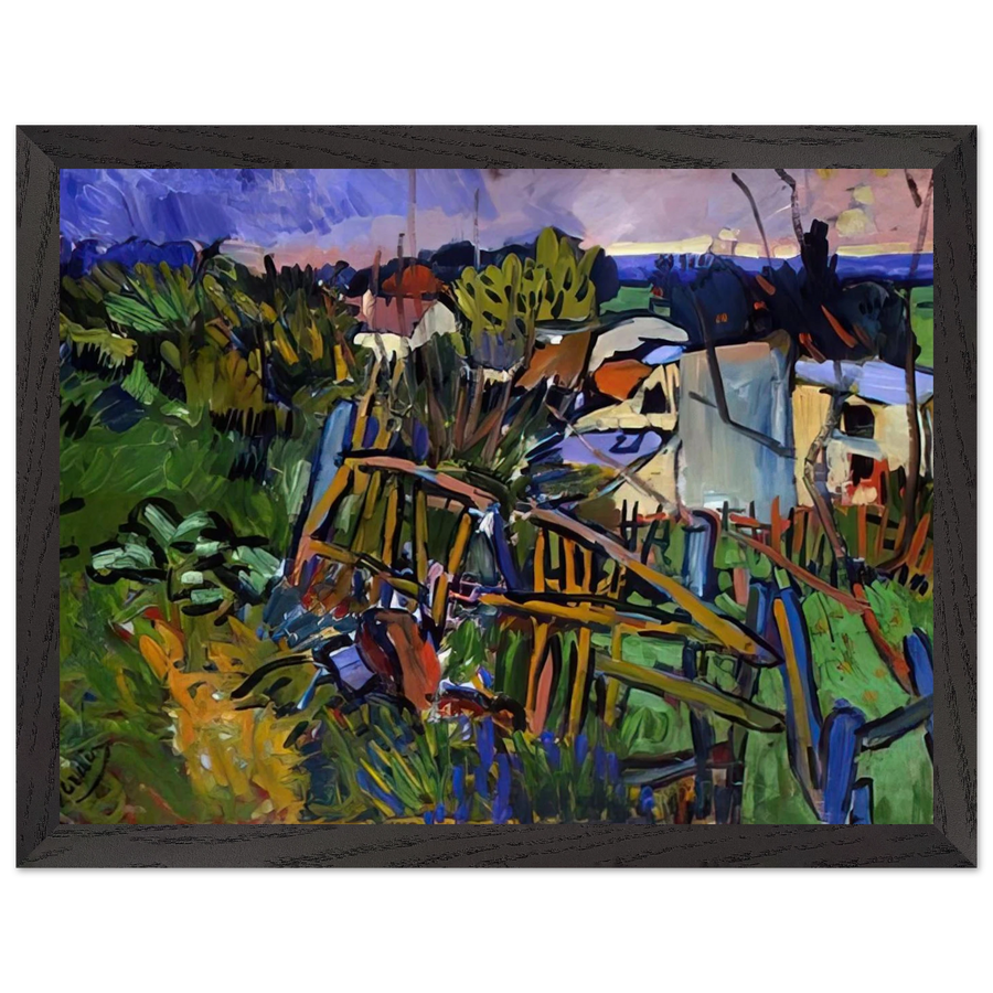 LANDSCAPE 1906 by Andre Derain — Framed art print at Zephyeer