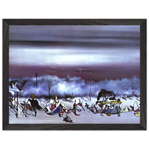 The Ribbon of Extremes by Yves Tanguy — Framed art print at Zephyeer