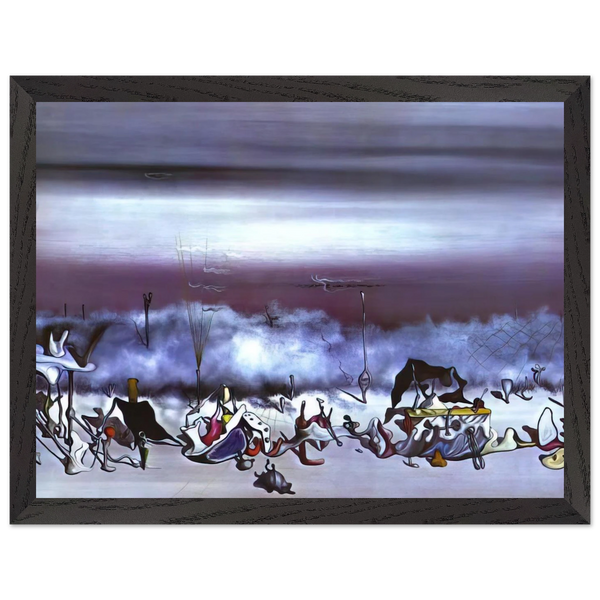 The Ribbon of Extremes by Yves Tanguy — Framed art print at Zephyeer