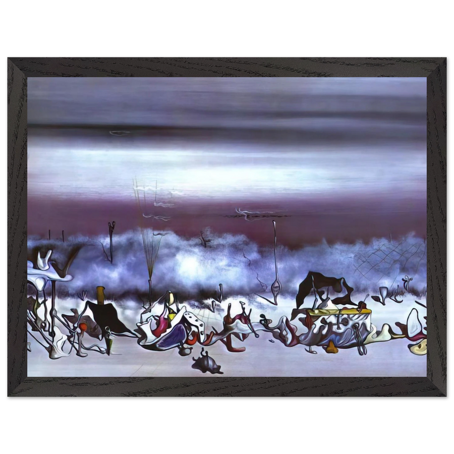 The Ribbon of Extremes by Yves Tanguy — Framed art print at Zephyeer