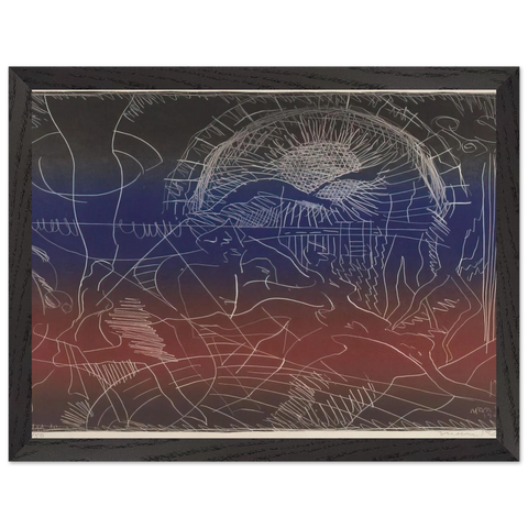 UNTITLED ABSTRACT by Man Ray — Framed art print at Zephyeer