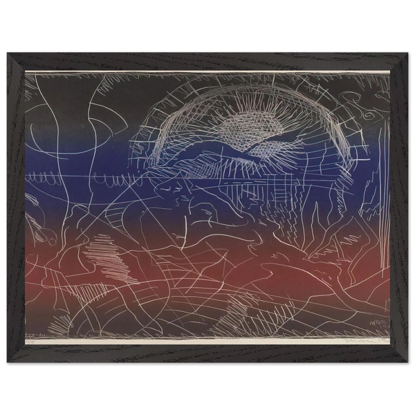 UNTITLED ABSTRACT by Man Ray — Framed art print at Zephyeer