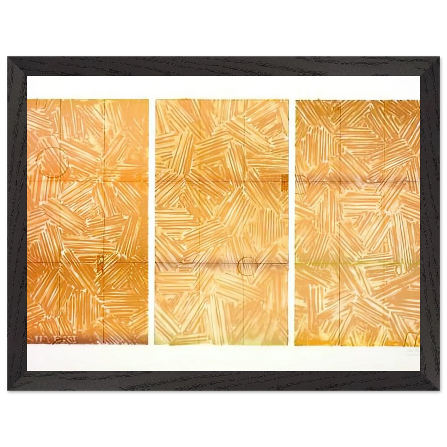 USUYUKI 1979 by Jasper Johns — Framed art print at Zephyeer