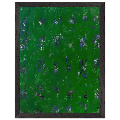 Green Buddha  L. L261; SF-337; G. 1157 by Sam Francis — Framed art print at Zephyeer