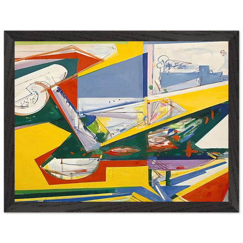 The Window by Hans Hofmann — Framed art print at Zephyeer