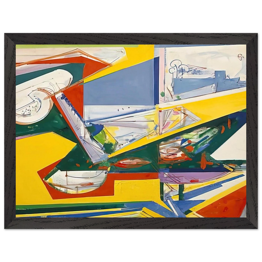 The Window by Hans Hofmann — Framed art print at Zephyeer