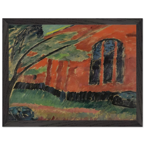 THE CHURCH IN PREROW 1911 by Alexej von Jawlensky — Framed art print at Zephyeer