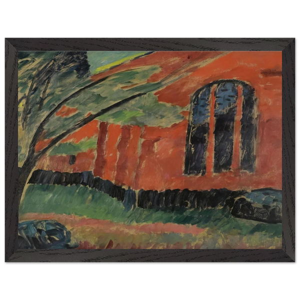 THE CHURCH IN PREROW 1911 by Alexej von Jawlensky — Framed art print at Zephyeer