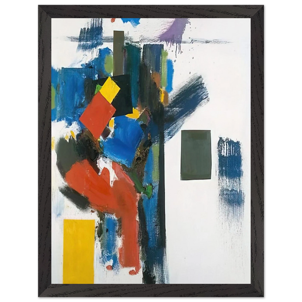 Heraldic Call by Hans Hofmann — Framed art print at Zephyeer
