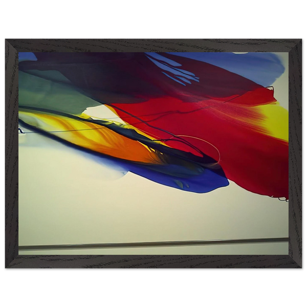 Phenomena Point Swing and Flank by Paul Jenkins — Framed art print at Zephyeer