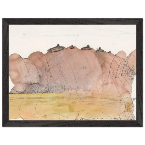 Untitled - 1974 by Dieter Roth — Framed art print at Zephyeer