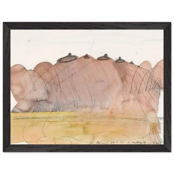 Untitled - 1974 by Dieter Roth — Framed art print at Zephyeer