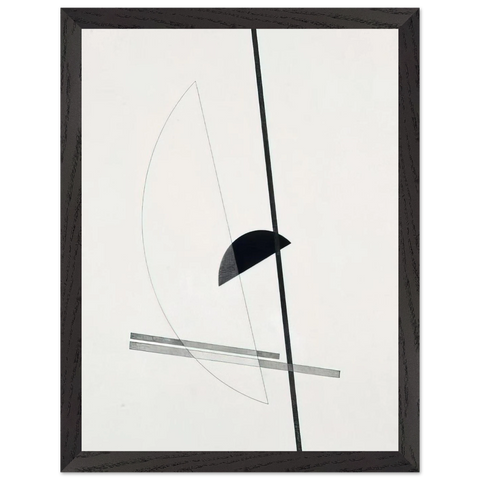 Construction by Laszlo Moholy-Nagy — Framed art print at Zephyeer