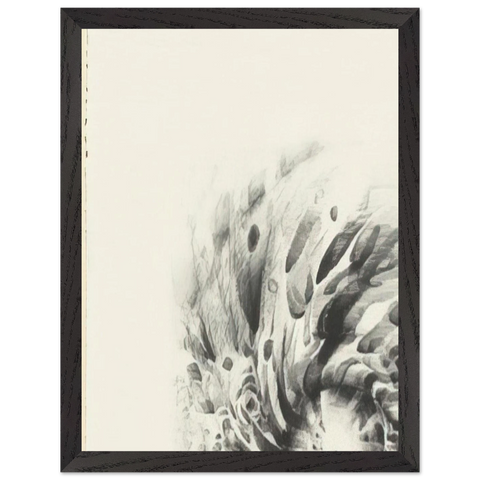 THIRD STONE 1963 by Lee Bontecou — Framed art print at Zephyeer