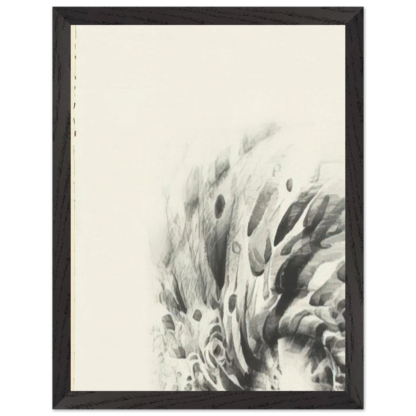 THIRD STONE 1963 by Lee Bontecou — Framed art print at Zephyeer