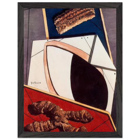 GREETINGS FROM A DISTANT FRIEND by Giorgio de Chirico — Framed art print at Zephyeer