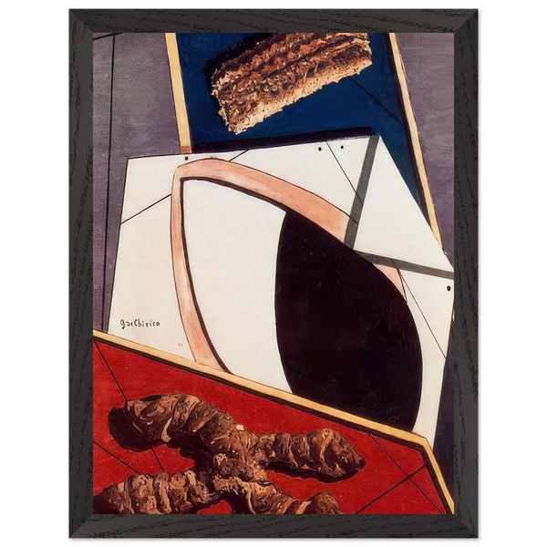 GREETINGS FROM A DISTANT FRIEND by Giorgio de Chirico — Framed art print at Zephyeer