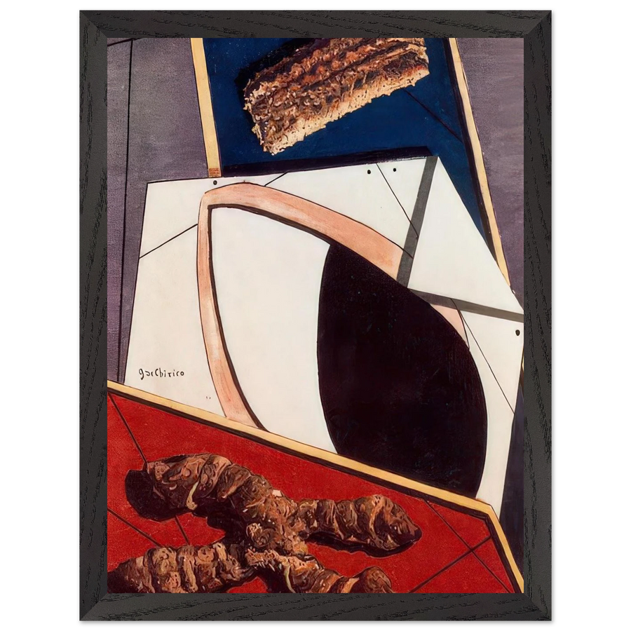 GREETINGS FROM A DISTANT FRIEND by Giorgio de Chirico — Framed art print at Zephyeer