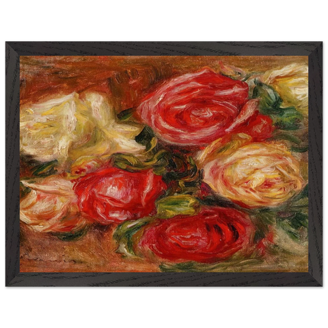 Bouquet of Flowers by Pierre-Auguste Renoir — Framed art print at Zephyeer