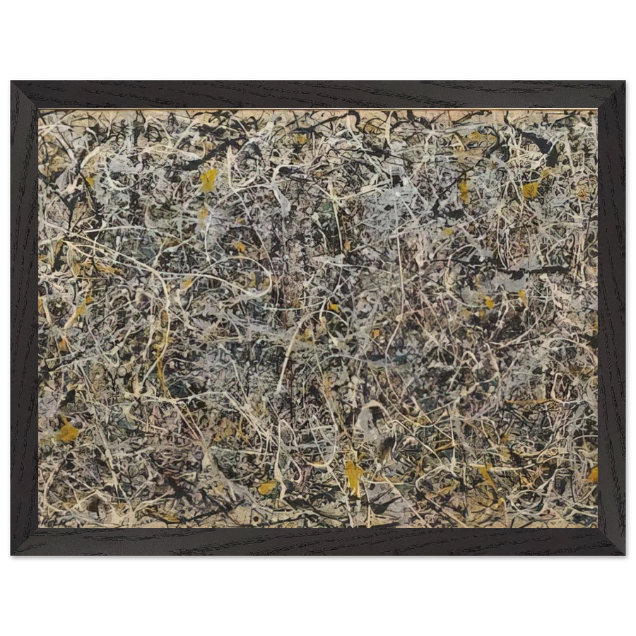 NUMBER 1 by Jackson Pollock — Framed art print at Zephyeer