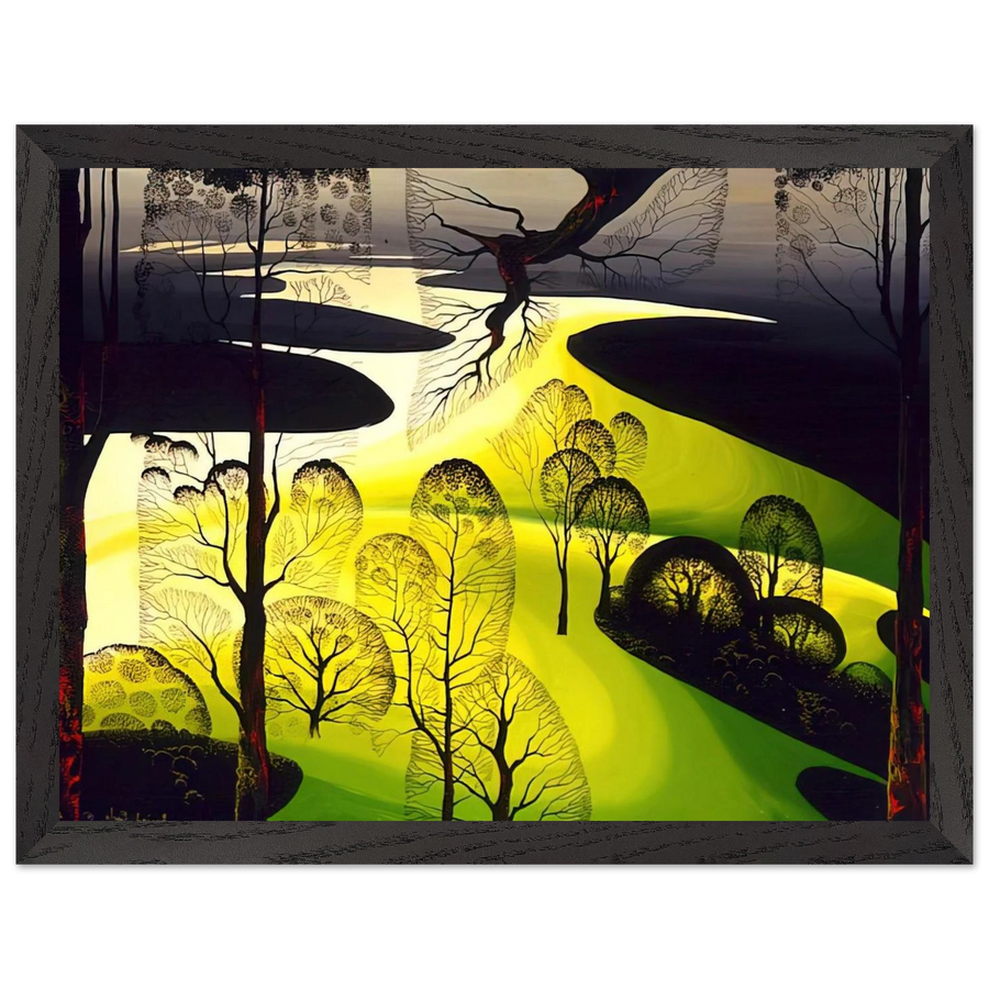 Early Spring by Eyvind Earle — Framed art print at Zephyeer