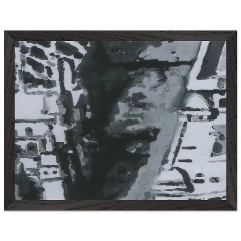 TOWNSCAPE M7 1968 by Gerhard Richter — Framed art print at Zephyeer