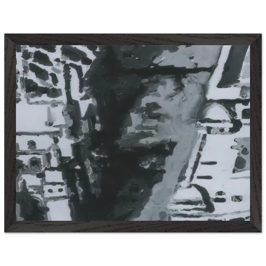 TOWNSCAPE M7 1968 by Gerhard Richter — Framed art print at Zephyeer