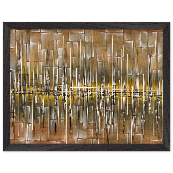 Dialogue II - 1954 by Jimmy Ernst — Framed art print at Zephyeer
