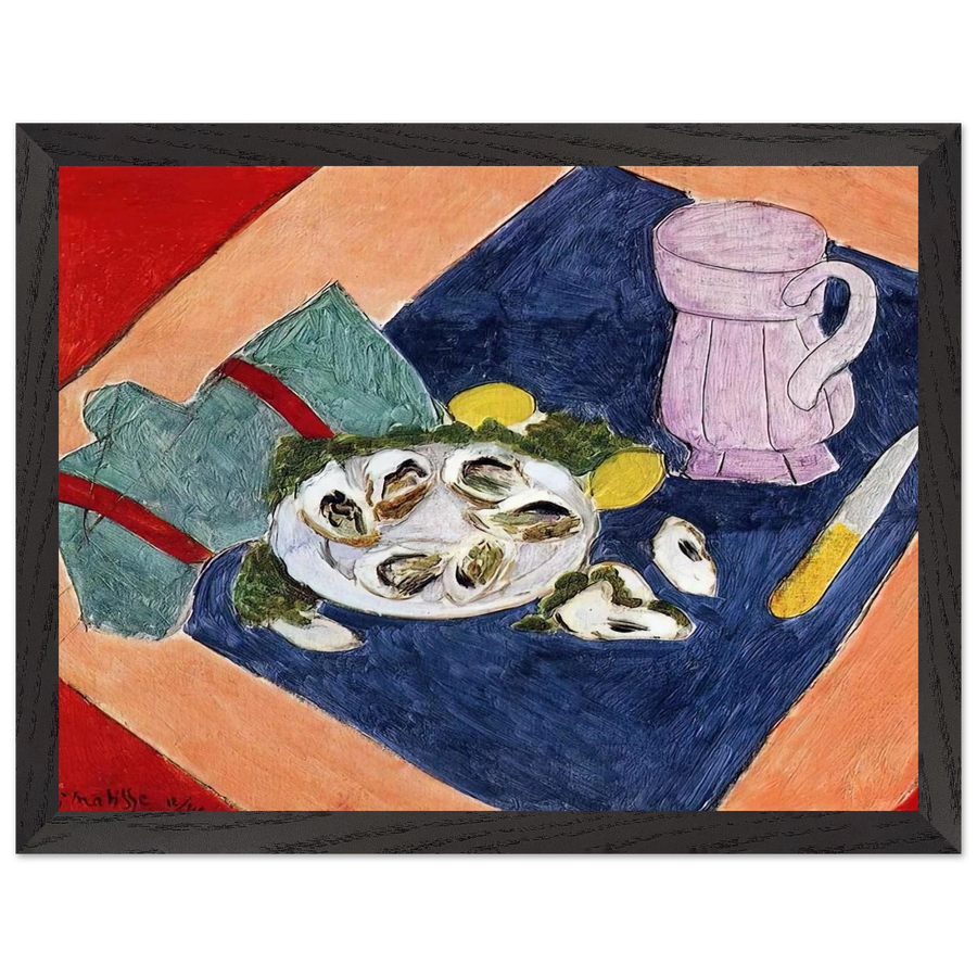 STILL LIFE WITH OYSTERS 1940 by Henri Matisse — Framed art print at Zephyeer